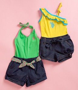 girls polo top