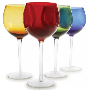 Colored Glassware Sets And Gifts Under $20! - Frugallydelish.com