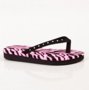 Zebra Sandals