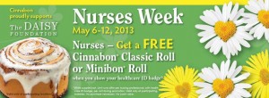 Cinnabon free