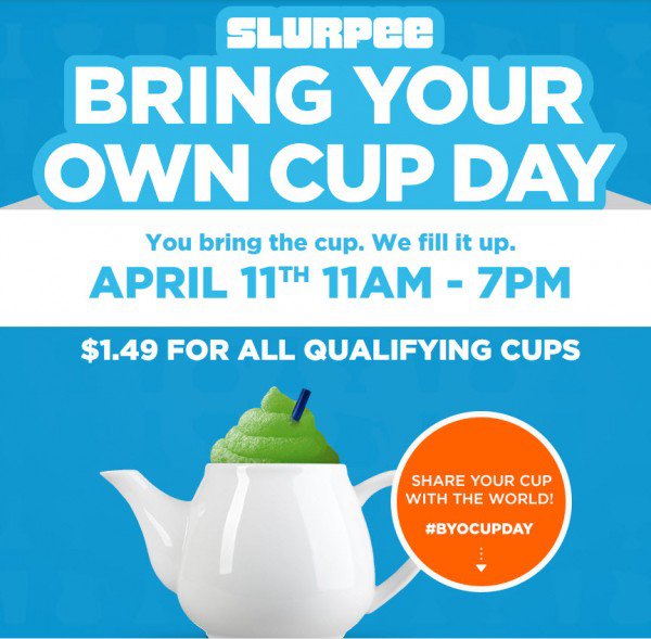 7Eleven Bring Your Own Cup Day!