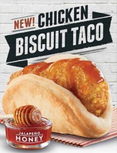 Taco Bell Biscuit Taco