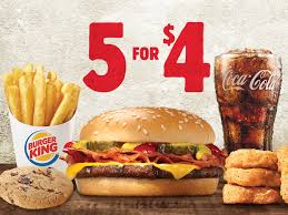 Burger King 5 fo4