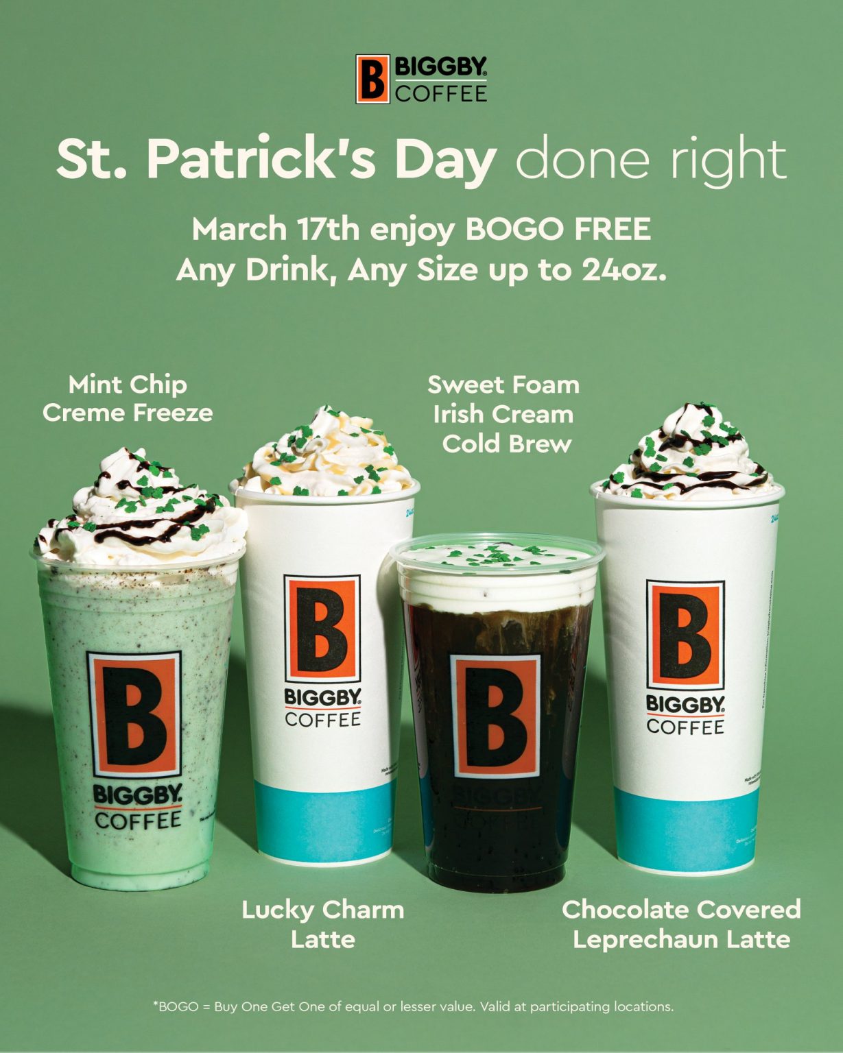 Biggby Coffee Buy 1, Get 1 FREE Today! - frugallydelish.com